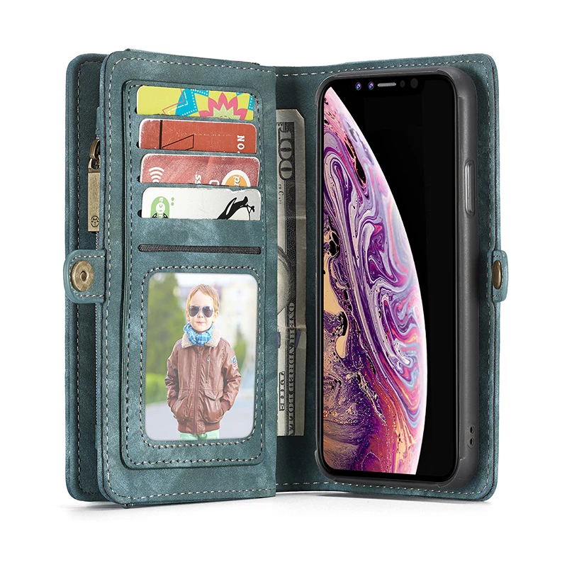 Роскошный кожаный чехол для iPhone X, XR, XS, Max, 8, 7, 6, 6s Plus, флип-чехол, чехол-кошелек, магнитный деловой чехол для телефона, для iPhone 11 Pro