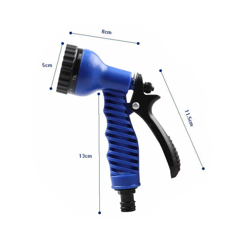 Расширяемый волшебный гибкий садовый шланг для воды 25-футов автомобильный