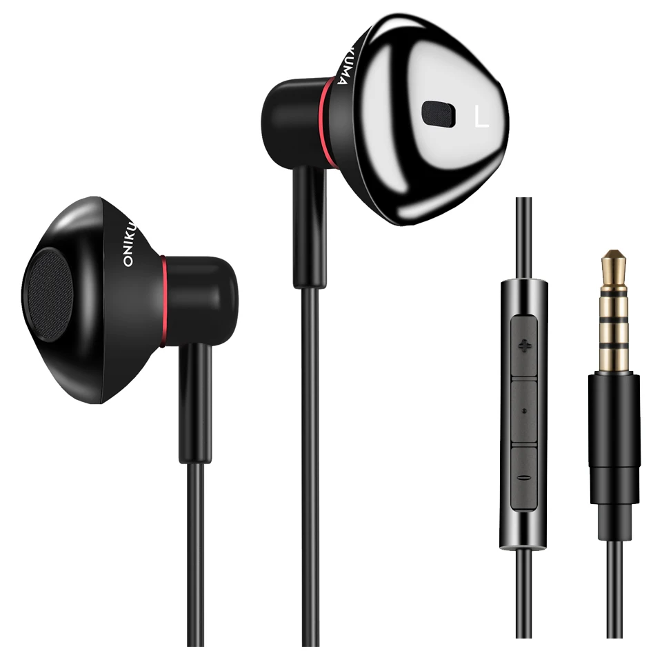 Проводные наушники вкладыши Hi Fi стерео Ecouteurs Avec Fil для наушников с микрофоном