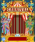 Фон для портретной фотосъемки в цирковой тематике, винтажный фон для карнавала, цирковой сцены, декор для детской вечеринки на день рождения, баннер