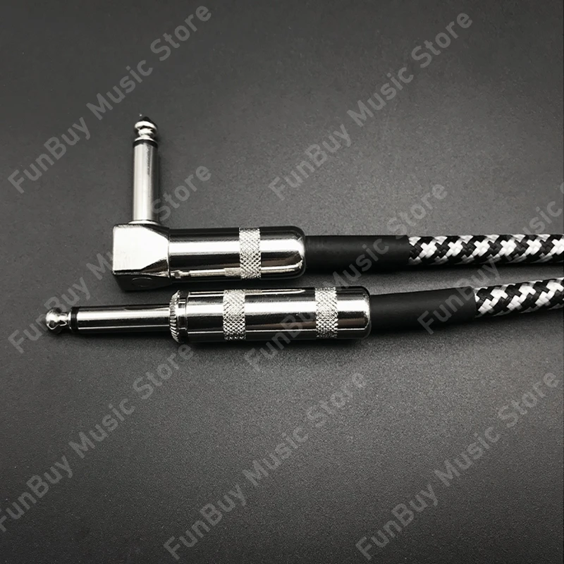 Гитарный аудиокабель со снижением уровня шума 3/6 м гитарный кабель для усилителя