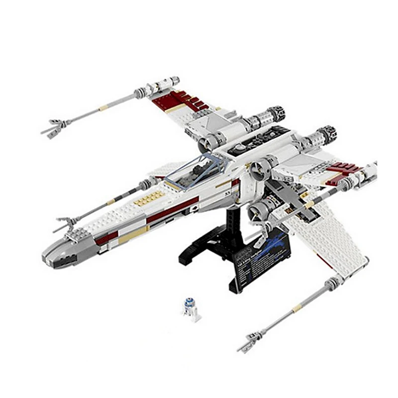 Lepinblocks 05039 звезда План серии UCS Rebel Red Five X крыло модель космического истребителя