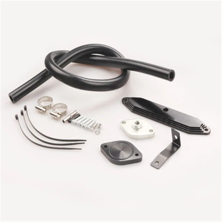 

Exhaust Gas Re-circulation Valve Cooler Delete Kit For Ford 2011-2014 F250 F350 F450 F550 6.7L Powerstroke Diesel