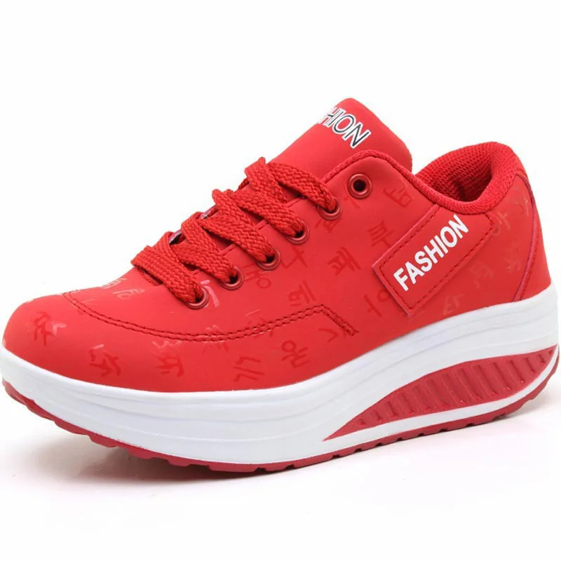 Осенне зимняя повседневная обувь женская Вулканизированная кроссовки на