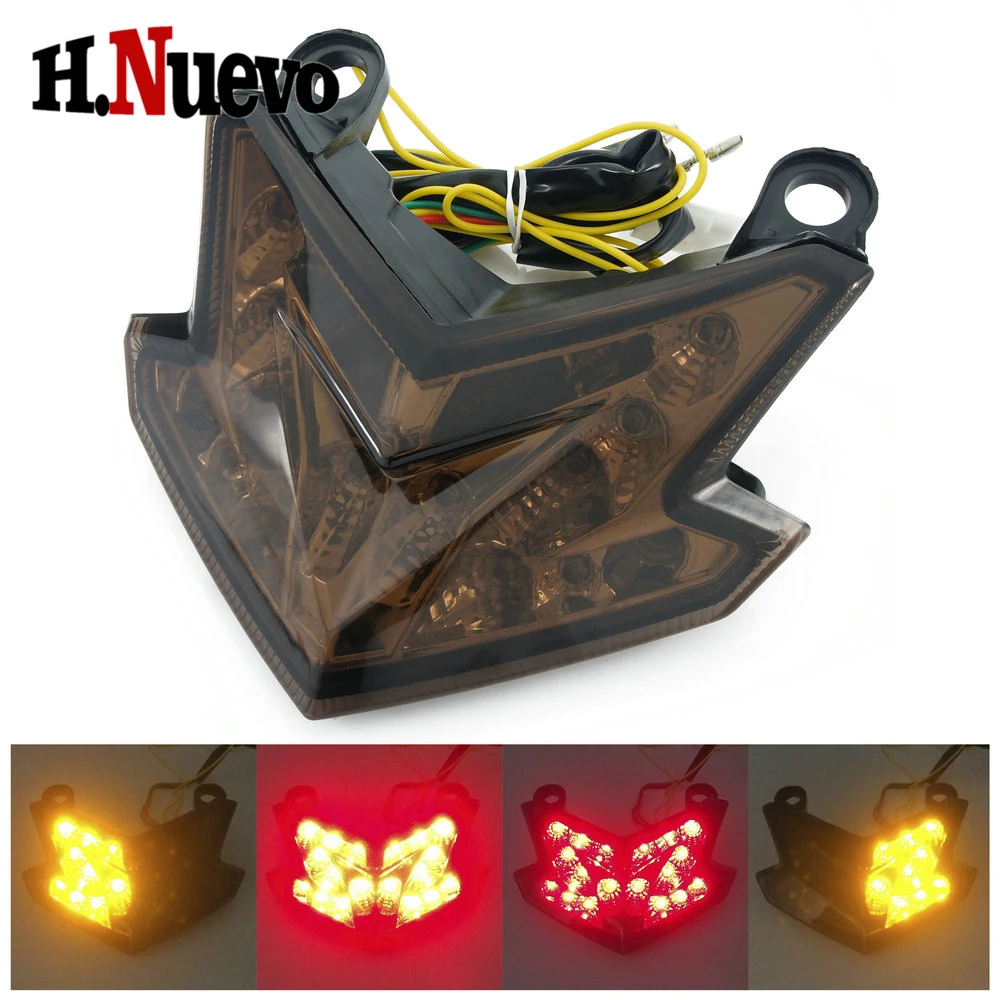 Задсветильник сигнал поворота для мотоциклов стоп-сигнал Kawasaki Z800 Z 800 ZX6R ZX636 ZX 6R 636