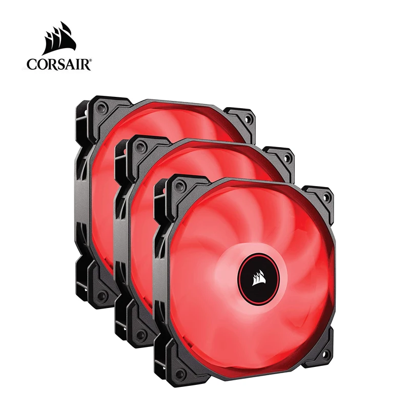 

Corsair AF120 светодиодный низкая Шум Вентилятор охлаждения тройной пакет-Красный/Синий охлаждения