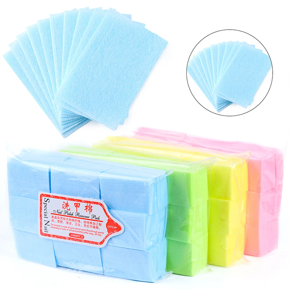 

700Pcs/Lot Lint-Free Wipes Napkins for Nail Polish Remover Cotton Pad Nail Wipe Napkins Manicure Pedicure Gel Tools Dropshipping