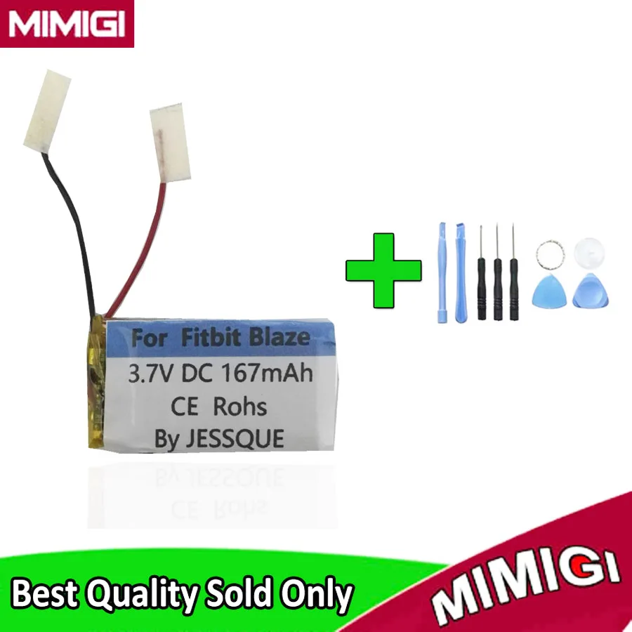 Высококачественный сменный аккумулятор 3 7 в 167 мАч для умных часов Fitbit Blaze