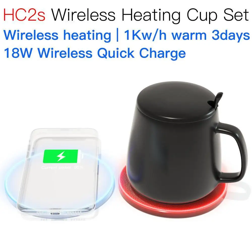 

JAKCOM HC2S Wireless Heating Cup Set Nice than cargador 100w support telephone voiture wireless chargers to car note 11