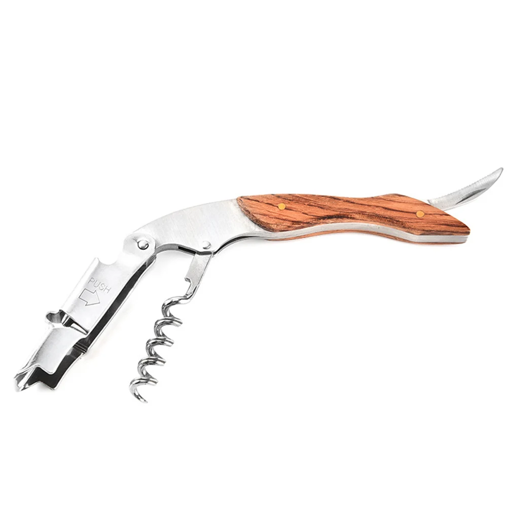 Деревянная ручка профессиональная бутылка для пива красного вина