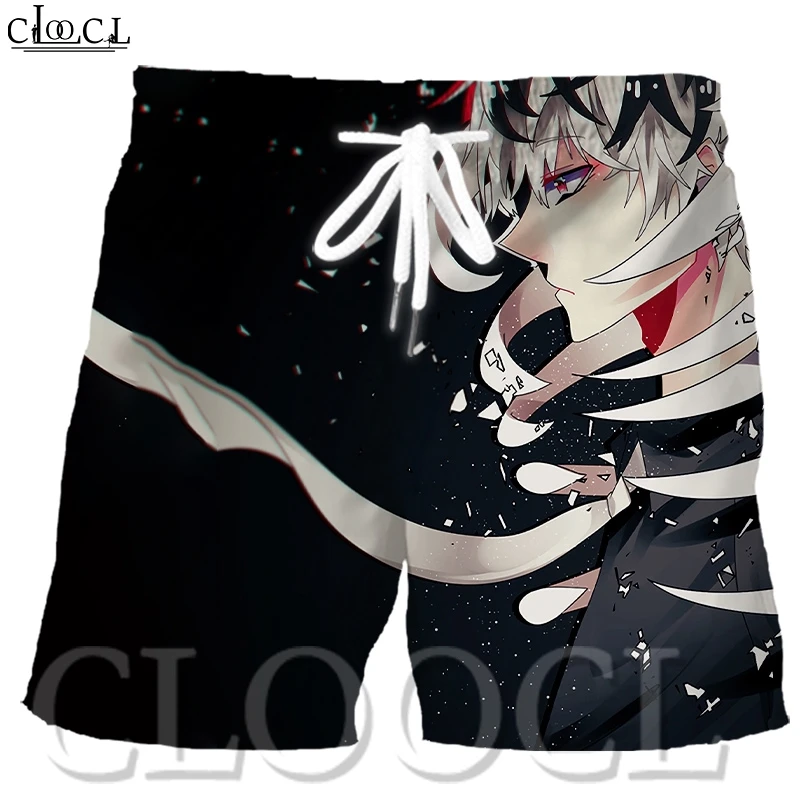 Мужские повседневные шорты CLOOCL Tokyo Ghoul с японским аниме графикой и 3D принтом