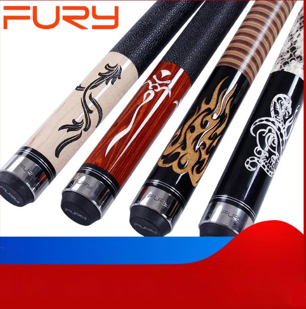 Оригинал FURY LE 4 Cue для бассейна 11 75 мм 12 наконечник Северная Америка клен Новый