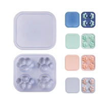 80hotice sphere mold environmentally safe wear resistant pp ice cube trays with lid for cocktail drink
