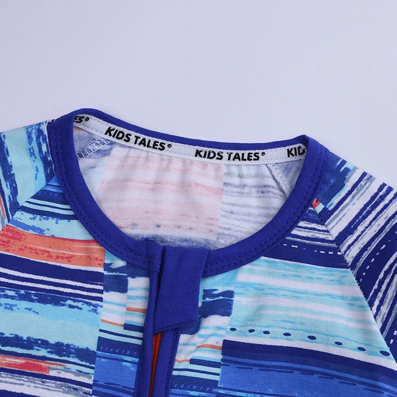 

Spring Autumn Baby Girls Boys Jumpsuit Printed Cotton Soft Toddler One-piece Zipper Long Sleeves Romper Newborn Clothing