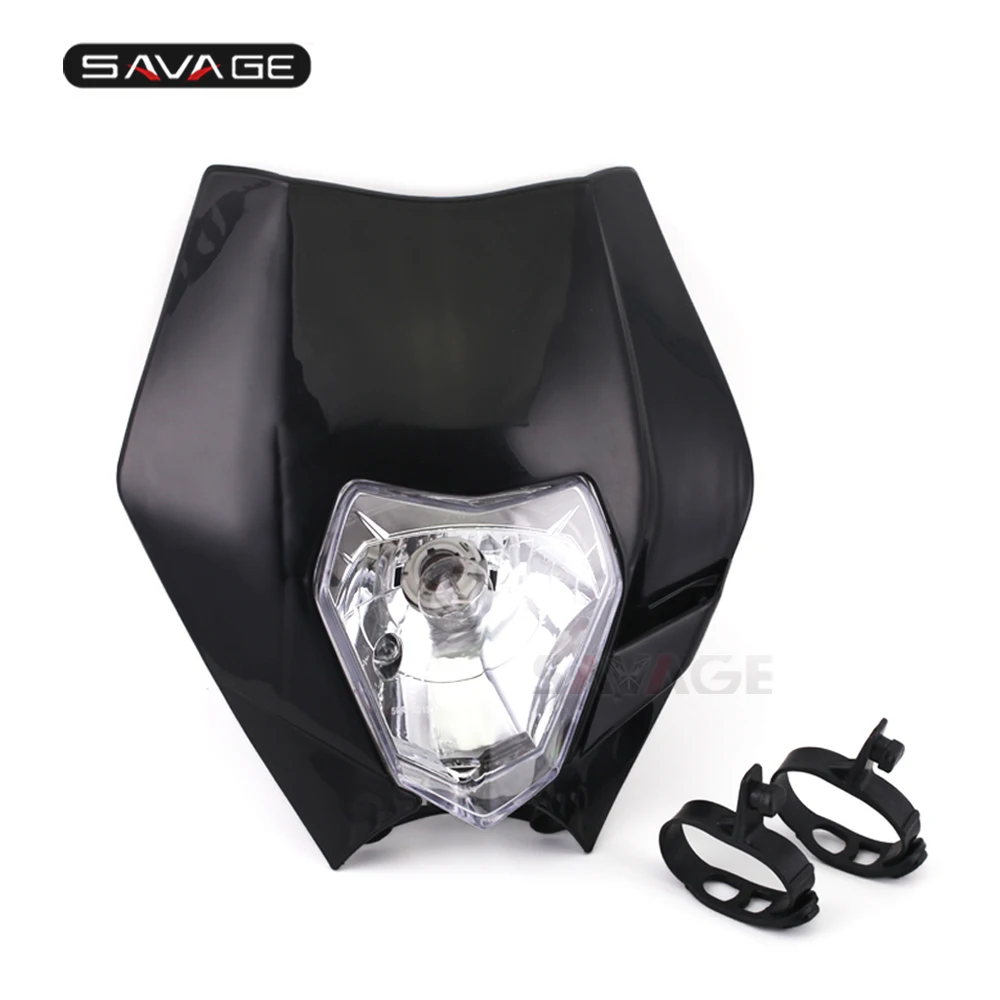 Передняя фара в сборе для SUZUKI DRZ DR-Z 400E 400 S SM DR 200S 65SE 2006-2020 17 2018 2019 аксессуары
