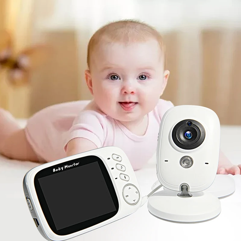 VB603 Wireless Video Color Baby Monitor with 3.2Inches LCD 2 Way Audio Talk Night Vision Surveillance Security Camera Babysitter |
