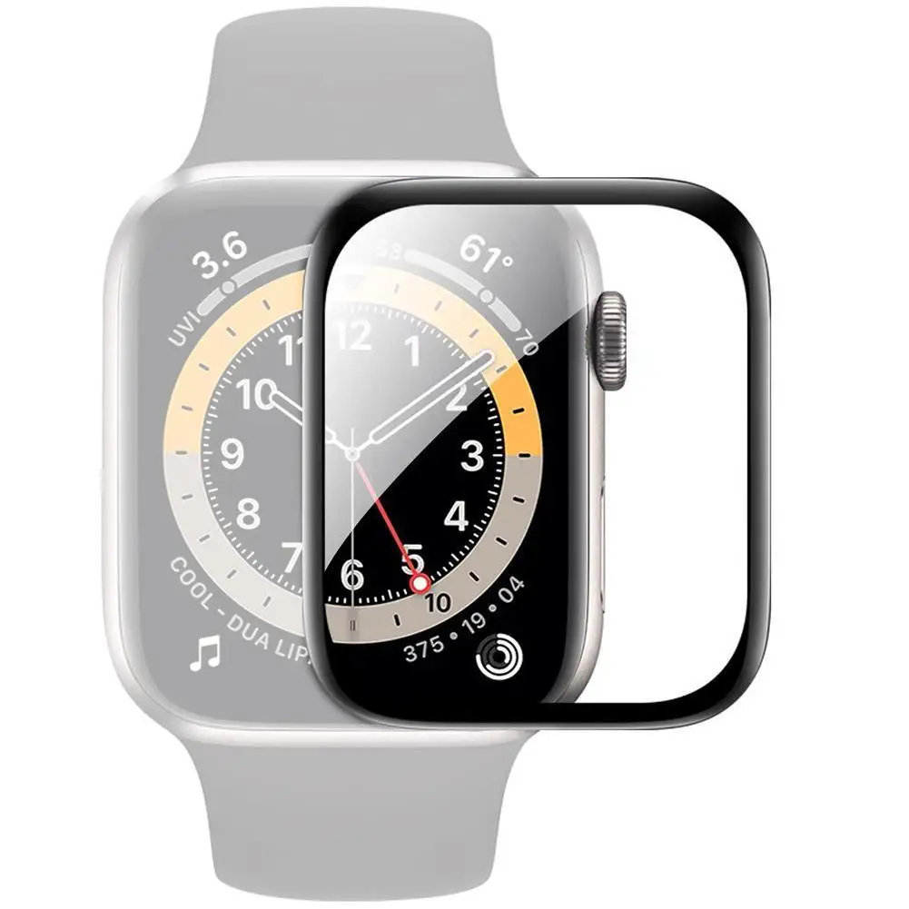 

1 шт., защитная пленка на весь экран для Apple watch, 45 мм, 41 мм