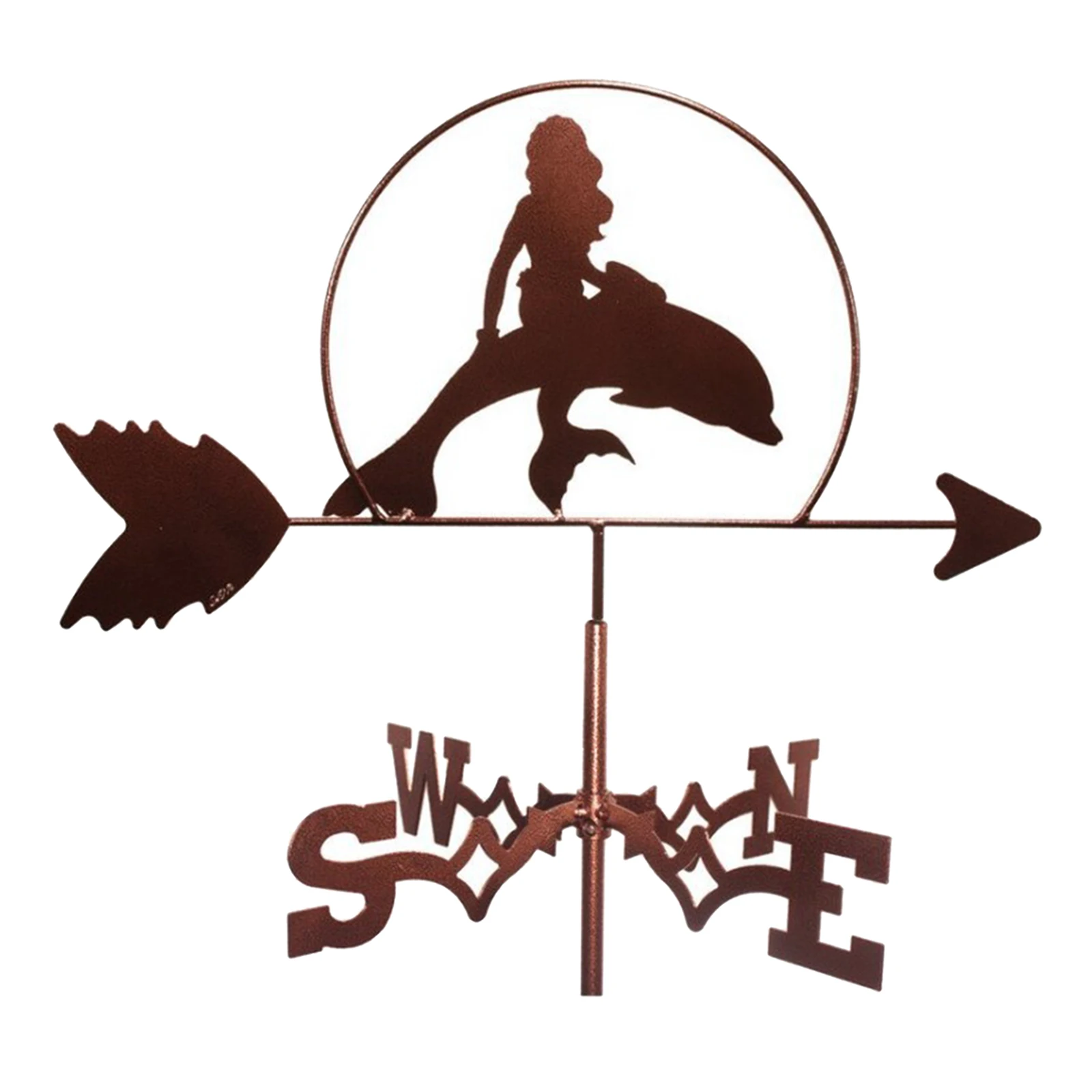 Русалка из нержавеющей стали Погодостойкая крыша навесная лопасть для фермы |