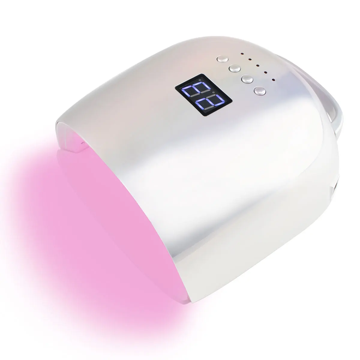 86W Portable Cordless Wireless Rechargeable Professional RED Light LED UV Gel Nails Dryer Curing Lamp enlarge