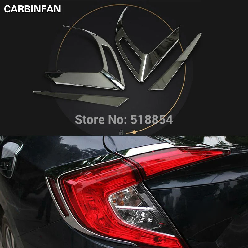 Хромированный задний светильник лампа для грузовика крышка ворот рамка объемное