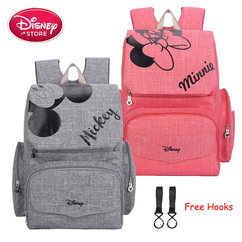 

Сумка для подгузников для мамы Диснея, сумка для кормящих мам, сумка для ухода за ребенком, дорожный рюкзак, дизайнерские сумки с изображени...