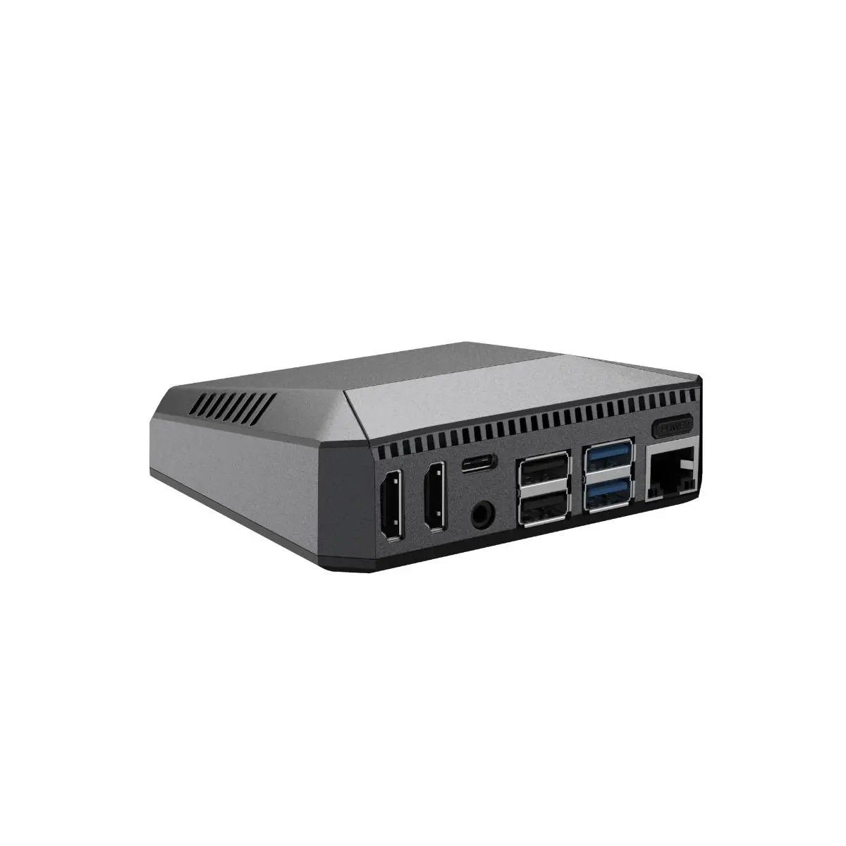 Чехол Argon ONE V2 для Raspberry Pi с 4 HDMI-портами и встроенной ИК-пультом дистанционного