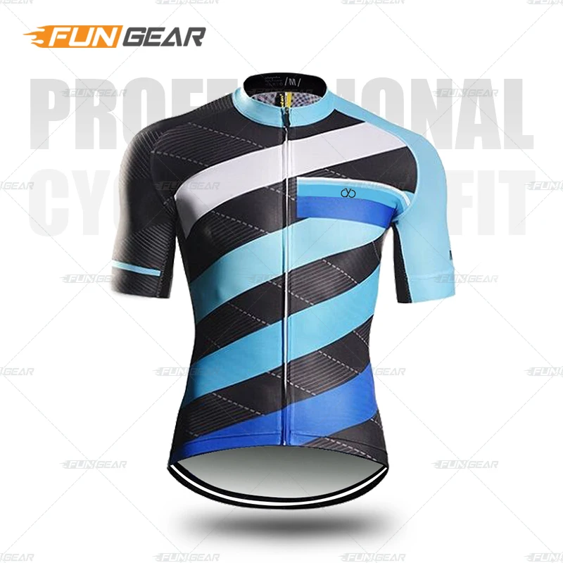 Cycling Jerseys Мужская одежда для велоспорта, комплект из Джерси с коротким рукавом, летняя велосипедная одежда, профессиональная команда, MTB, Майо, Ropa Ciclismo Uniforme - Цвет: Cycling Jerseys