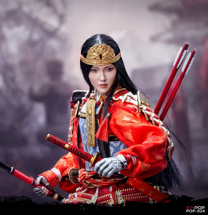 POPTOYS EX024 1/6 первая красота женский главный из Японии героин Genpei Tomoe Gozen|Игровые