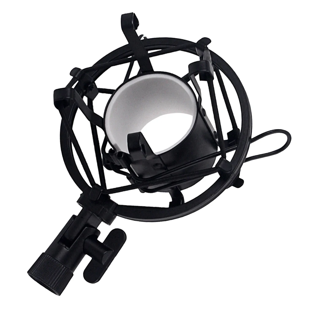 

Studio Condenser Microphone Shock Mount Stand Holder Anti-vibration Sponge Inner Protection
