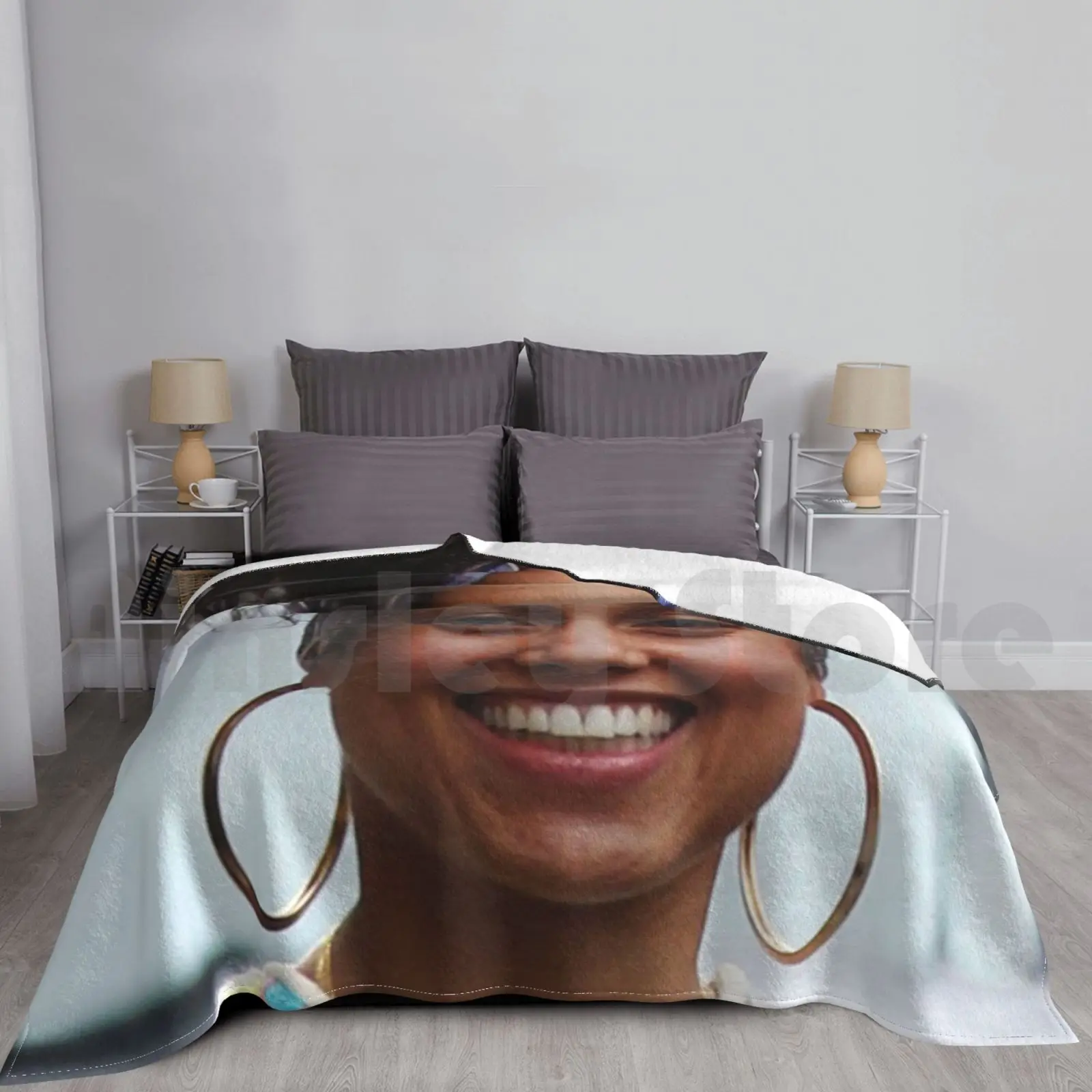 Одеяло Alicia со складками для конского хвоста модное на заказ коричневые ключи