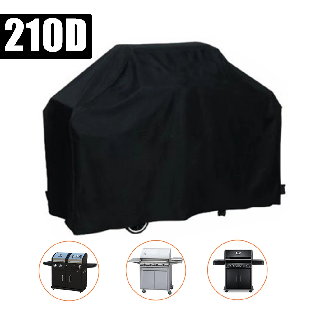 

210D BBQ Barbecus Barbacos Barbaque Outdoor Beach Garden Bbq Grill Waterproof Cover Covers 145cm 57inch D40