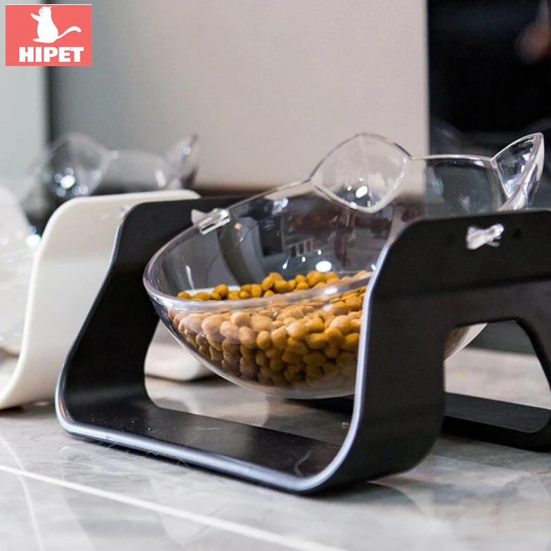 Кошачья миска с рельефными подставка для домашних животных собак кормушки