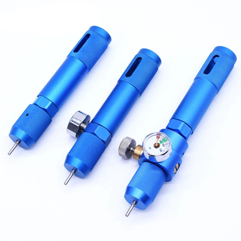

Inflator Pump 8g 12g CO2 Cartridges Mini Reusable Refill Gas Cylinder Capsule Airsoft GBB Adapter Pistolet co2 Gun Inflatable