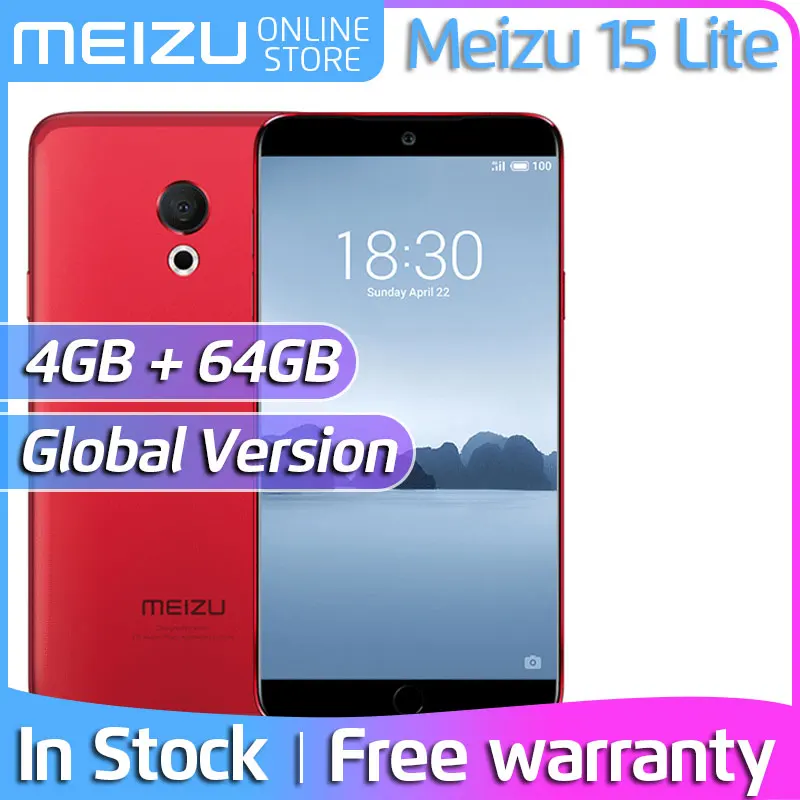 Meizu 15 Lite M15, глобальная версия, 4 Гб, 32 ГБ, 64 ГБ, M871H, мобильный телефон Snapdragon 626, четыре ядра, экран 5,46 дюйма, камера 20 МП