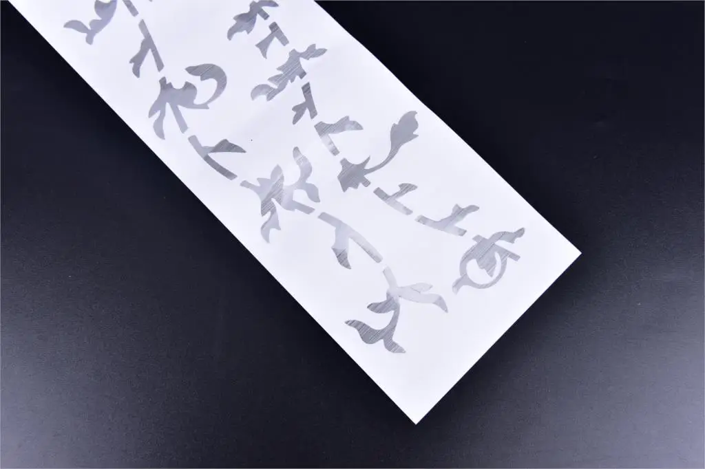 

Hot Sale DIY Tree Of Life Guitar Or Bass Fretboard Inlay Sticker Silver Color Guitar sticker