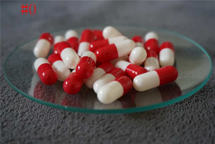 

0# 2000pcs 0 Size High Quality Hard Gelatin Capsules, Cosmetic DIY Empty Hollow Gelatin Capsules ,Joined or Separated Capsules