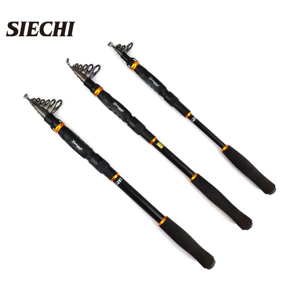 

SIECHI Fishing Rods 1.8M 2.1M 2.4M 3.0M Bass Hard Bait Casting Mini Portable Spinning Rod Fishing Tackle Tools