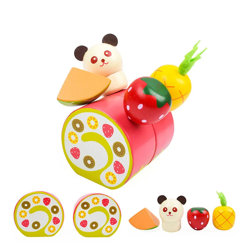 1 шт. деревянный магнитный игрушечный домик | Игрушки и хобби