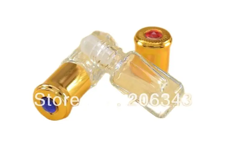 Флакон стеклянный 6 мл с шариком для крема глаз/сыворотки/эфирных