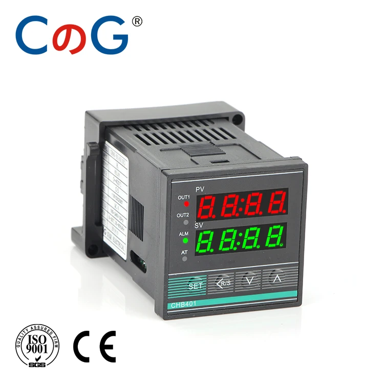 CG CHB401 промышленный светодиодный 48*48 мм программируемый ПИД интеллектуальный цифровой выход термостат Электрический PID контроллер температуры - Цвет: CHB401 K SSR