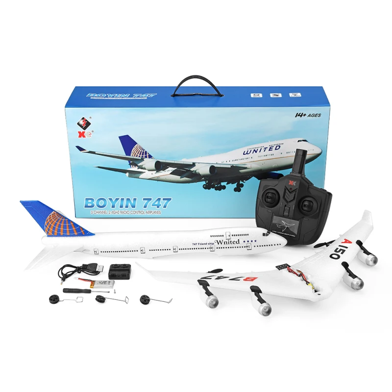 Simulation Electric Remote Control RC Toy Gilder 3CH 2.4G 51CM Anti Collision Glider Plane/ EPO Foam Gliders Plane | Игрушки и хобби
