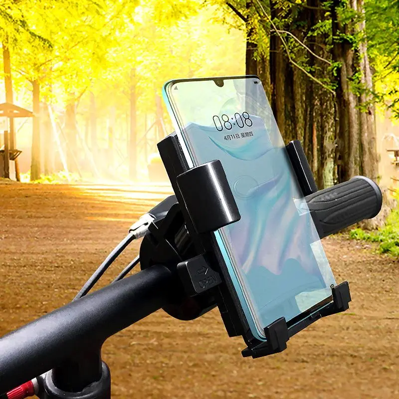 Mobile Phone Bracket Bicycle Handlebar Lengthened Thickened Universal Motorcycle Rearview Mirror | Мобильные телефоны и