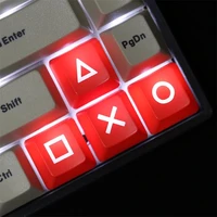 keycaps for mechanical keyboard custom keycap arrow direction buttons abs key cap for cherry mx switch gk61 ps4 psp design r1 up