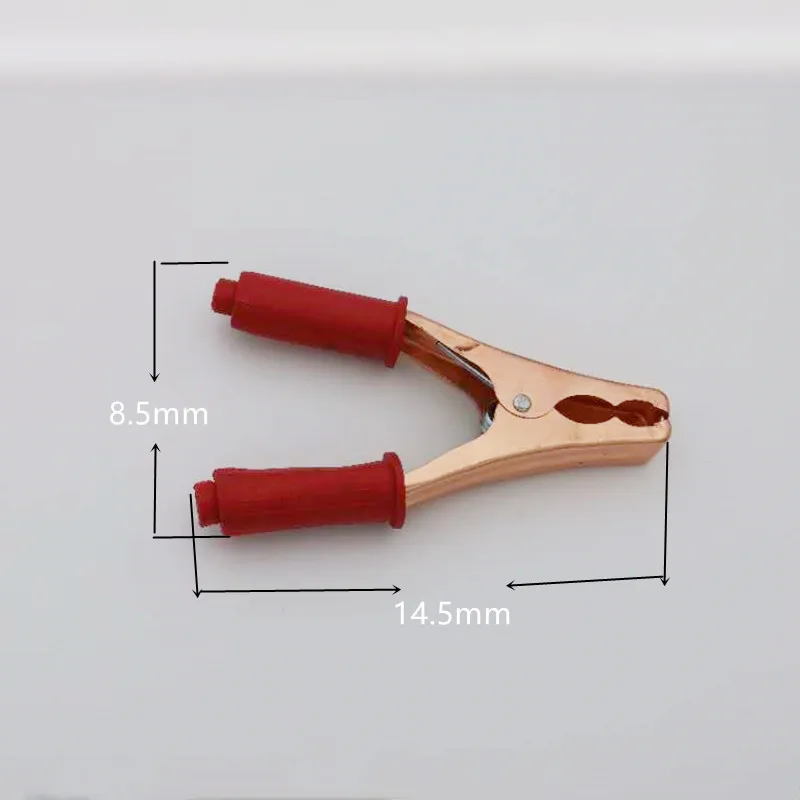 

Red Black Alligator Crocodile Clips Battery Clamps test electrical battery wire connector clip