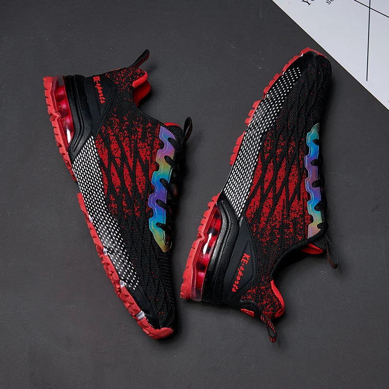 Fashion Air Cushion Sneakers Men Light Air Running Shoes For Men Breathable Gym Sneakers Man Marathon Shoes zapatillas hombre