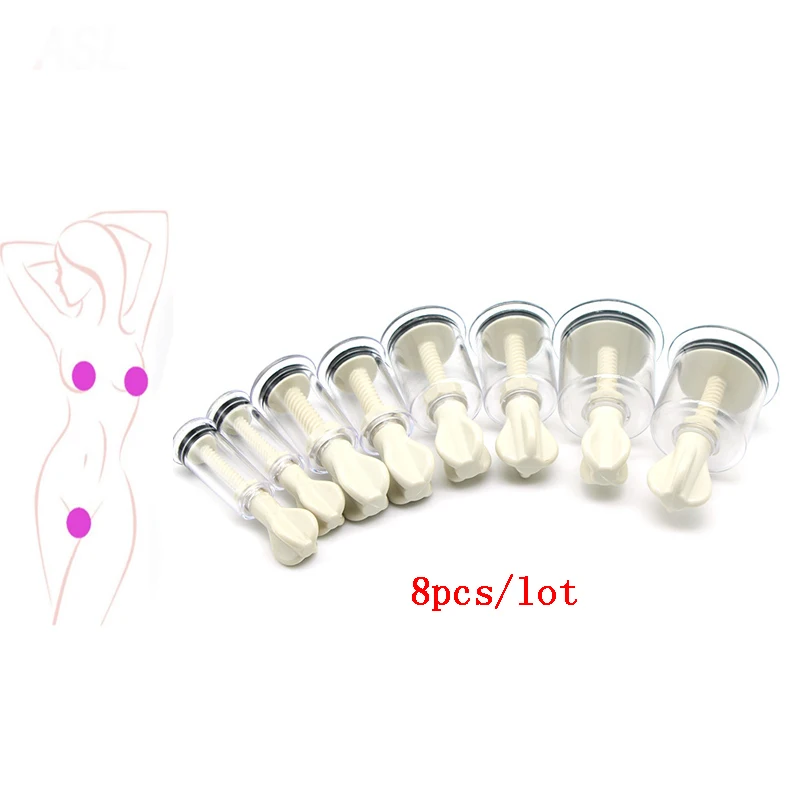 8 шт./лот насос для груди и сосков массажер клитора киски БДСМ бондаж взрослых