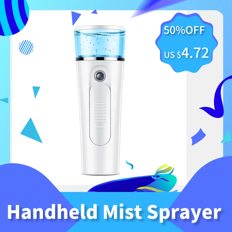 Новинка мини распылитель 2 в 1 ручной нано тумана портативный аппарат для паровой