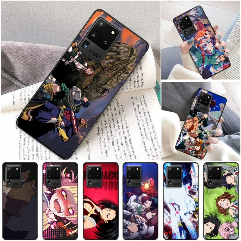 

My Hero Academia Tomura Boku Dabi Shigaraki Bakugou Katsuki Todoroki Shouto Phone Case For Samsung Galaxy S20 Plus FE Cases