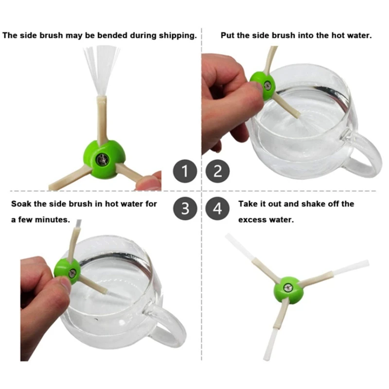 

Replacement Parts for Robot Roomba I7 I7+ / I7 Plus E5 E6 Vacuum Cleaner Accessories Main Brush Side Brush Filter