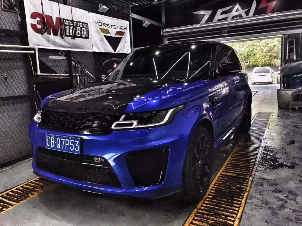 Крышка вентиляционного отверстия переднего бампера двигателя из углеродного